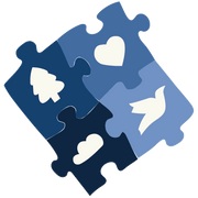 The Pieceful Premium Puzzles logo